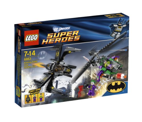 LEGO Super Heroes - El Caza de Batman en la Batalla sobre Gotham City (6863)