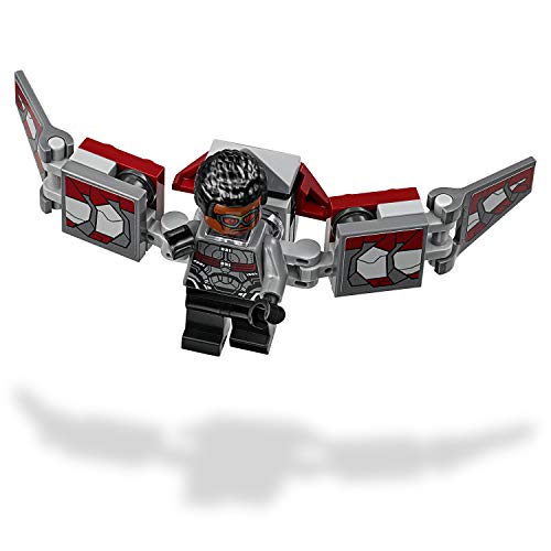 LEGO Super Heroes - Incursión Demoledora del Hulkbuster, Juguete de Construcción de la Armadura de Iron-Man (76104)