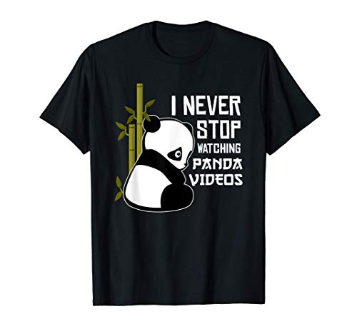Lindo Panda Bambú Oso Panda Bebé Panda Disfraz Regalo Camiseta