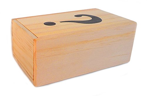 LOGICA GIOCHI – Caja ? - La Caja Secreta - Nivel De Dificultad Increíble 5/6 - Rompecabezas de Madera - Colección Leonardo da Vinci