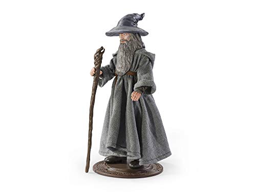 Lord of the Rings- Figura Bendyfigs El Señor de los Anillos Gandalf (Noble Collection 849421006839)
