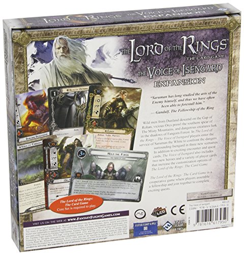 Lord of the Rings Lcg: The Voice of Isengard Expansion