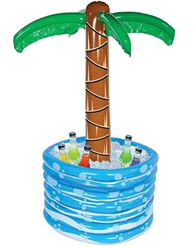 Luau Party Cooler 48 Palm Tree Fiesta by Rhode Island Novelty