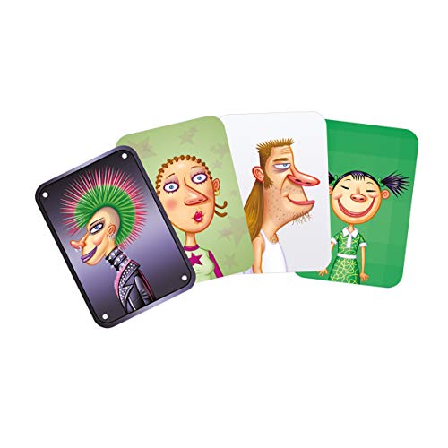 Lúdilo- Desmelenados Cartas y melenas, Mesa para niños,Juegos Infantiles, Multicolor (80457)
