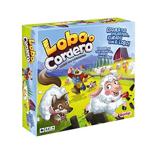 Lúdilo- Lobo o Cordero, Multicolor (80350)