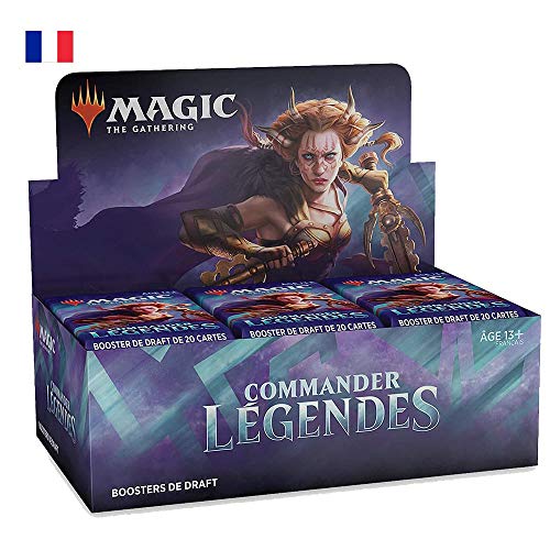 Magic: The Gathering - Caja de Boosters de Draft Commander Légendes