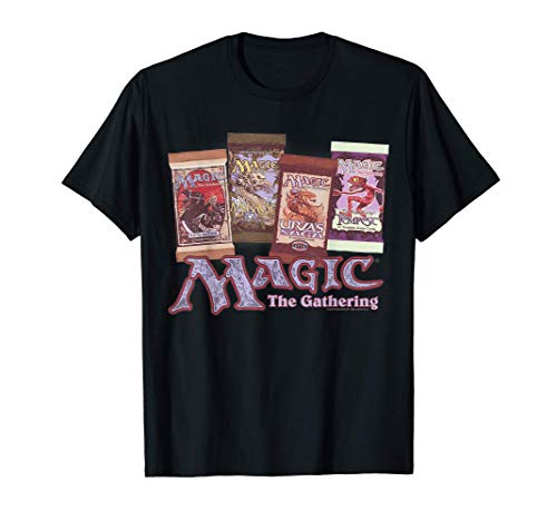 Magic: The Gathering Card Packs Logo Camiseta