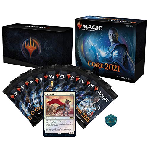 Magic The Gathering Core Set 2021 - Bundle englisch Unisex Baraja Standard, Cartón,