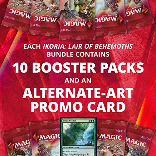 Magic: The Gathering Ikoria Bundle (incluye 10 paquetes de refuerzo) , color/modelo surtido