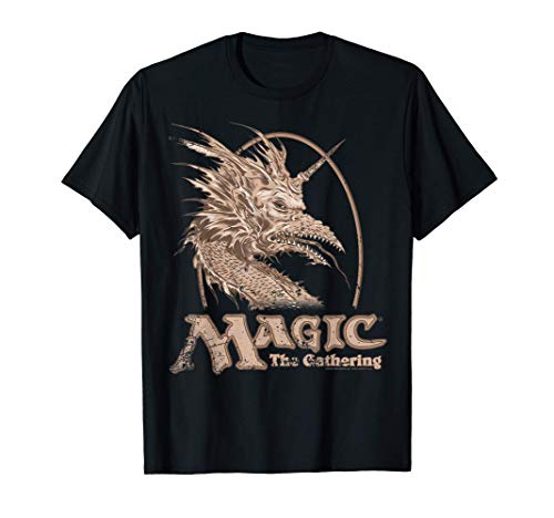 Magic: The Gathering Retro Dragon Logo Camiseta