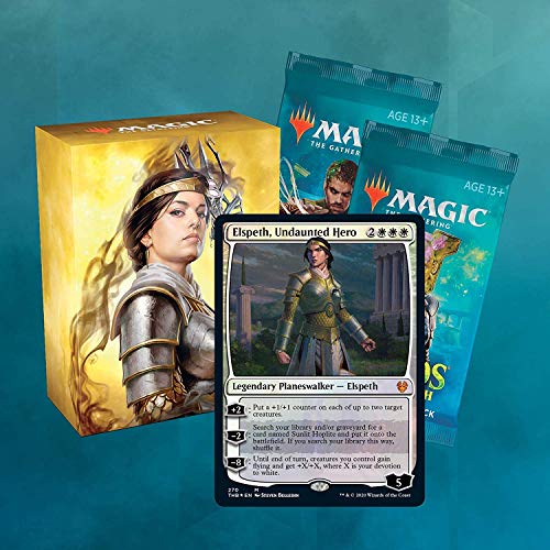 Magic: The Gathering Theros Beyond Death Elspeth, Deck Planeswalker héroe intimidable