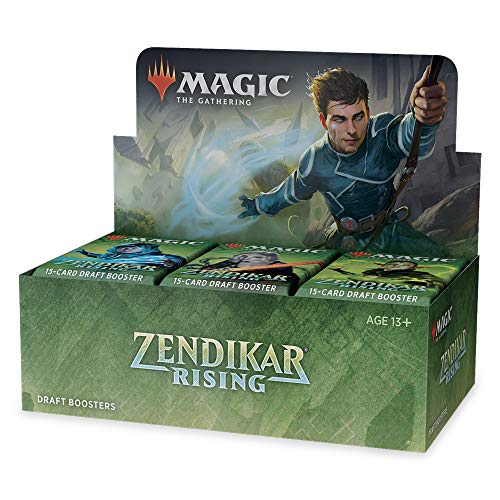 Magic: The Gathering – Zendikar Rising Draft Booster Display de 36 Paquetes, C75380000