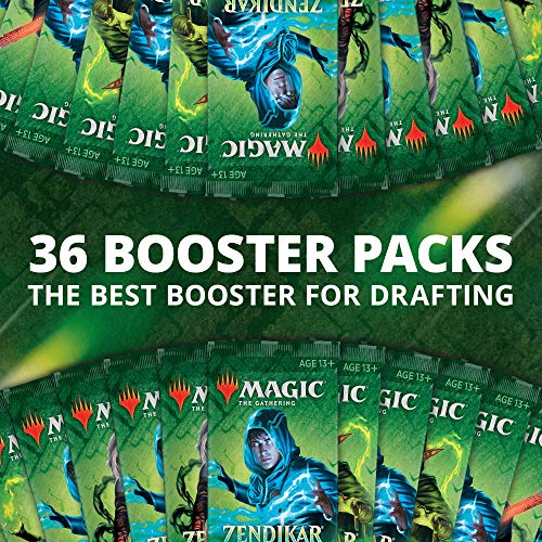 Magic: The Gathering – Zendikar Rising Draft Booster Display de 36 Paquetes, C75380000