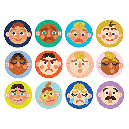 Manhattan Toy 158970 Making Faces Memory and Facial Recognition Game Devlopmental and Emotion Toy (Juguete de emoción), Multicolor