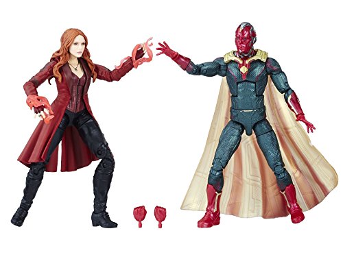 Marvel Hasbro Legends Toys R Us Exclusive Avengers Infinity War 2-Pack Vision and Scarlet Witch