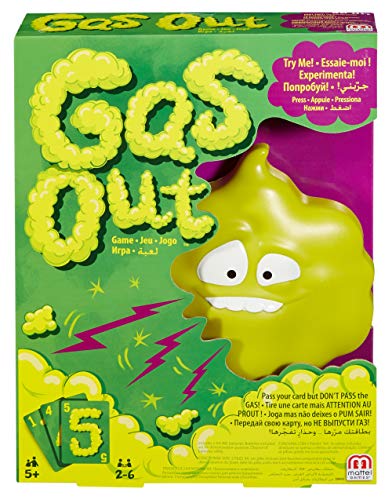 Mattel Games Gas Out, jogo de tabuleiro (Mattel DHW40)