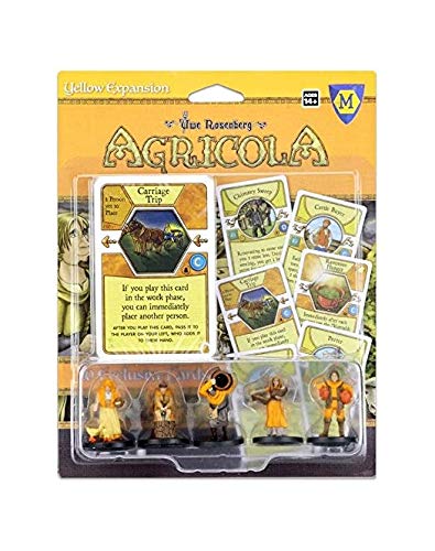 Mayfair Games Europe mfg72257 Agricola Game Expansion: Yellow (5 Figures), Multicolor