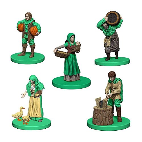 Mayfair Games Europe mfg72867 Agricola Game Expansion: Green (5 Figures), Multicolor