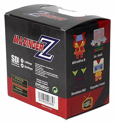 Mazinger Z Figura Afrodita, colección Pixel, 7 cm (SD Toys SDTSDT20685)