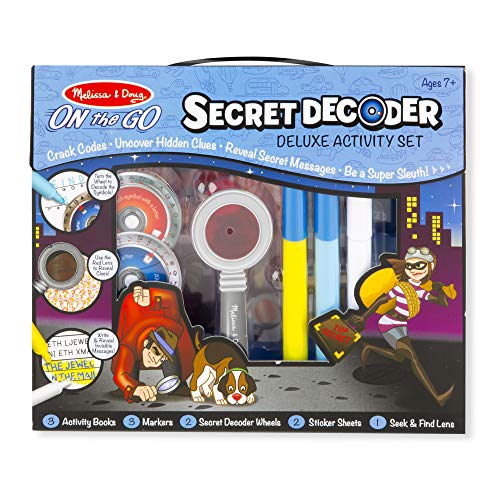 Melissa & Doug- Secret Decoder Deluxe Activity Kit (15238) , color/modelo surtido