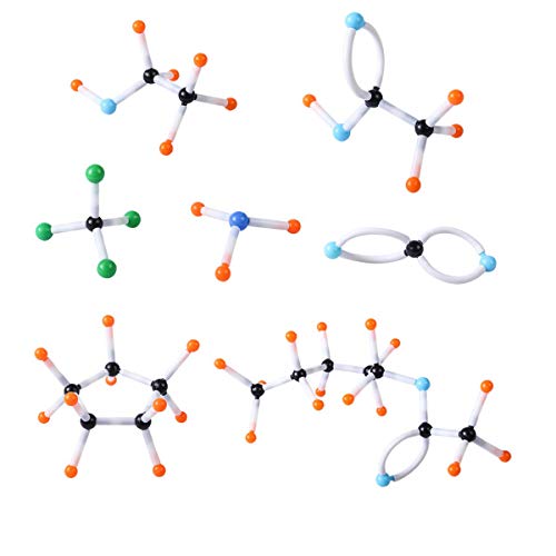 mengger Modelos Moleculares Kit 96pcs Química Orgánica e Inorgánica Química Científica atomía Atomizador enseñanza Set de Aprendizaje Molecular Modelo Molecular
