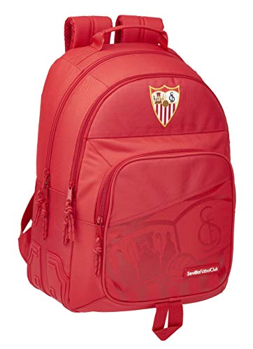 Mochila Escolar de Sevilla FC Oficial, 320x150x420mm