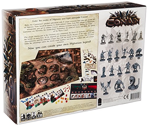 Monolith Board Games Conan - Juego de Mesa (Idioma español no garantizado)