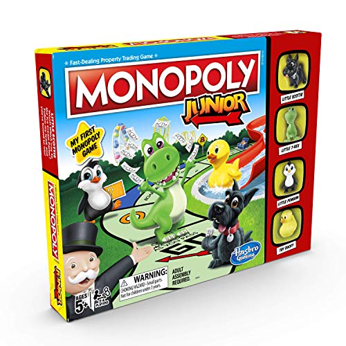 Monopoly Juego de Mesa Junior (en inglés)