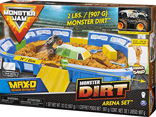 Monster Jam 1:64 Dirt Arena Playset - Sets de juguetes (Coche y carreras, 3 año(s), Niño, Interior y exterior, Multicolor, 1:64) , color/modelo surtido