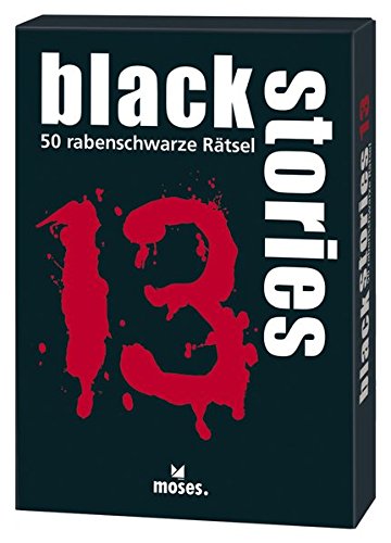 moses. Verlag GmbH Black Stories 13: 50 rabenschwarze Rätsel