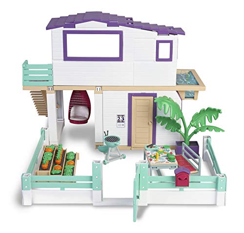 Mymy City- Holiday House, Casita de muñecas amueblada, para niños y niñas a partir de 3 años, (Famosa 700015599) , color/modelo surtido