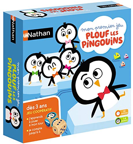 Nathan- Plouf Los pingüinos – Juego cooperativo a Partir de 3 años (31162)