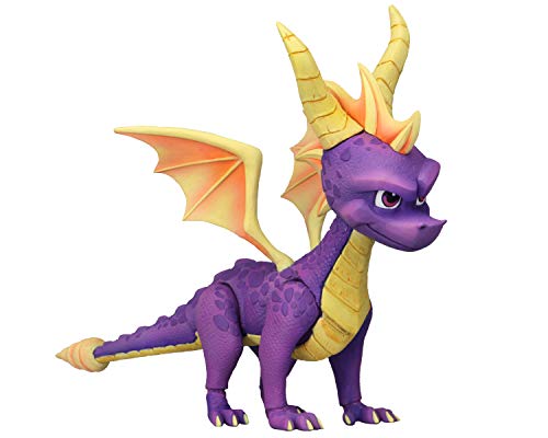 NECA The Dragon Figura articulada Spyro, Multicolor (NECA41340)