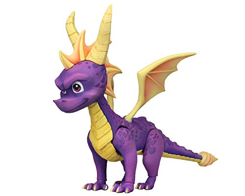 NECA The Dragon Figura articulada Spyro, Multicolor (NECA41340)