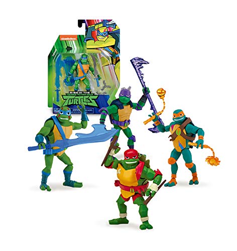 Ninja Turtles Tortugas Ninja Figura Básica, 8 modelos diferentes, serie 1 (Famosa TUAB0A11), surtido: colores aleatorios