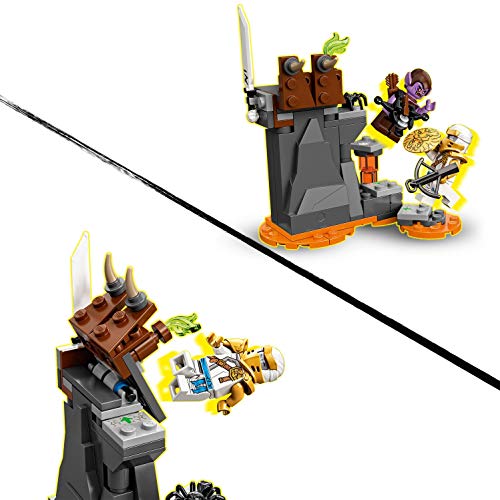 Ninjago TV Series Criatura Mino de Zane 2en1 Set de Construcción y Juego de Mesa, multicolor (Lego ES 71719)
