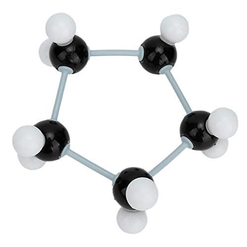 Oumefar 240 piezas modelo molecular orgánico inorgánico bioquímica kit de estructuras enlaces juego de enseñanza de la química, herramienta de ayuda de la química, kit de enseñanza para la educación