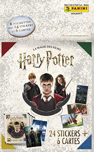 Panini France SA-Le Blister 6 fundas Harry Potter SAGA, 2532-038 , color/modelo surtido