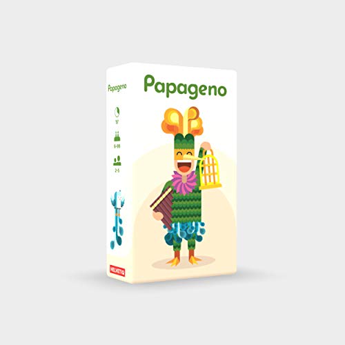 Papageno – Lúdilo 53228, Juego de Mesa Educativo para niños, Juegos de Cartas para Llevar de Viaje, Jugar en Familia, Games to go