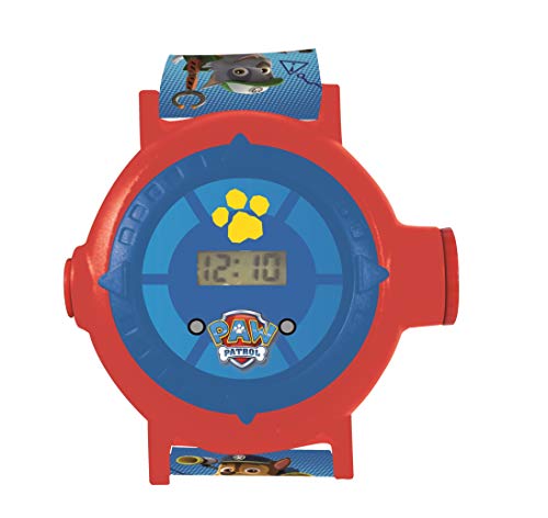 Patrulla Canina DMW050PA Reloj Pulsera con proyector de Imagen (Lexibook, Color Azul, única