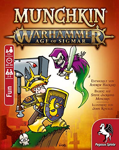 Pegasus Spiele 17020G - Munchkin Warhammer Age of Sigmar