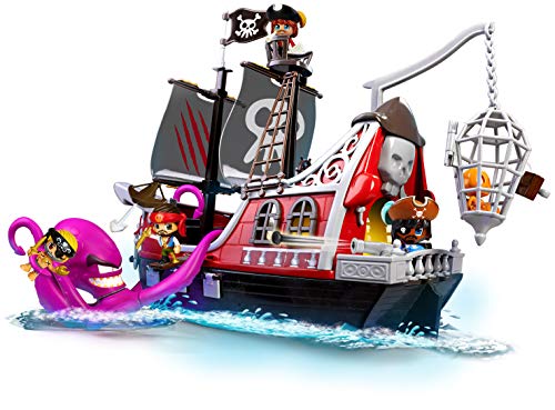 Pinypon Action- Barco Pirata Ataque al Kraken (Famosa 700015803)