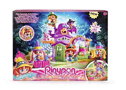 Pinypon - La Casa Encantada de Brujitas, con 1 figurita de Bruja, para niños y niñas de 4 a 8 años (Famosa 700014711)
