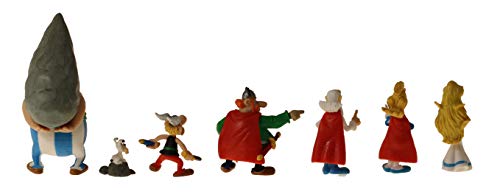 Plastoy -Asterix-Village Tube 7 Figurines
