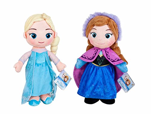 Play by Play - Peluche de la película Frozen - Elsa & Anna 30 cm (Disney) (Play by Play 760015430). , color/modelo surtido