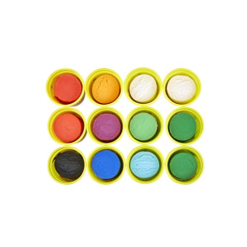 Play-Doh - Pack 12 Botes Colores Frios (Hasbro E4830F02)