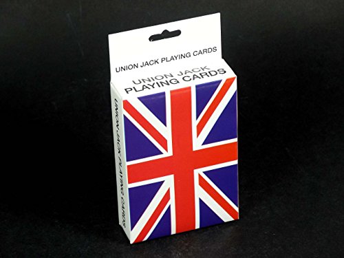Playing Cards Juego Estándar de Naipes Union Jack - Londres Inglaterra Reino Unido Bandera británica Souvenir / Cartas