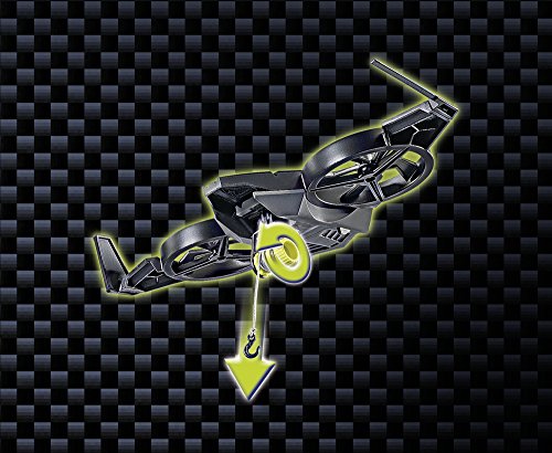 PLAYMOBIL Agentes Secretos Mega Drone, Color Negro (9253)