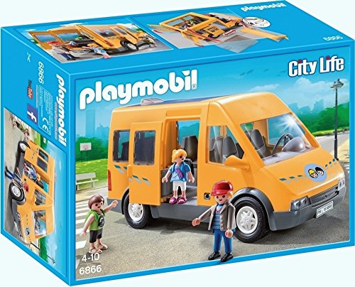 PLAYMOBIL Autobús​ Escolar Playset, Miscelanea (6866)
