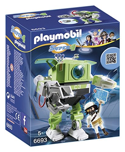 PLAYMOBIL - Cleano Robot, playset (6693)